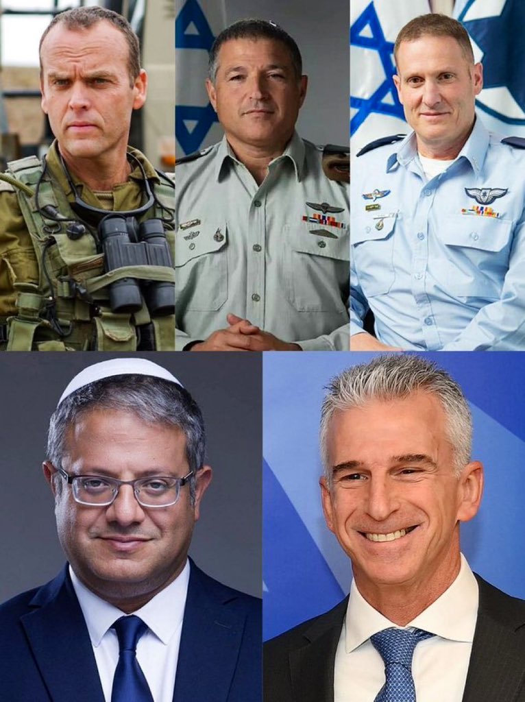 🚨 BREAKING | UNCONFIRMED REPORTS:

​Claims suggest Ben-Gvir (Security), David Barnea (Mossad), Shlomi Binder (Intelligence), David Zini &amp; Tomer Bar (Air Force) killed in Iranian strikes. No official confirmation yet. Verification ongoing regarding these reports.