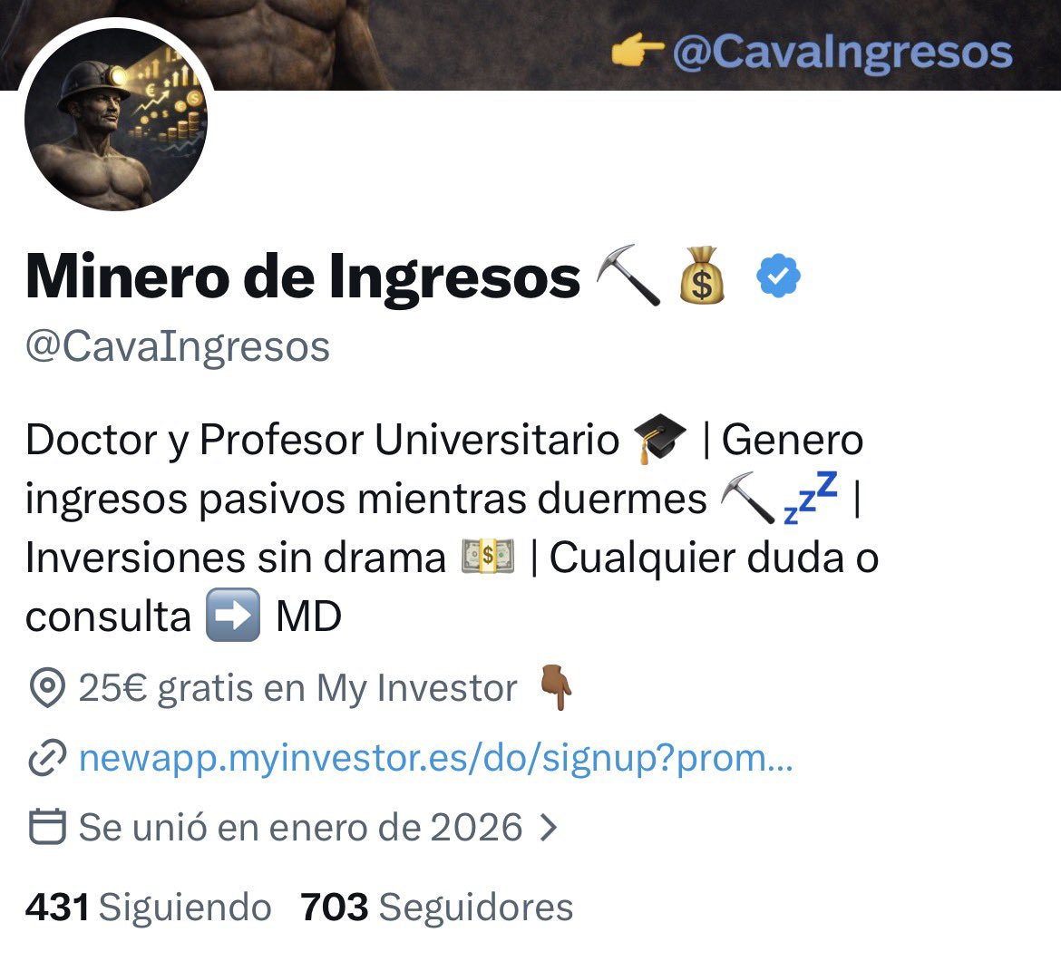 Minero de Ingresos ⛏️💰 tweet media
