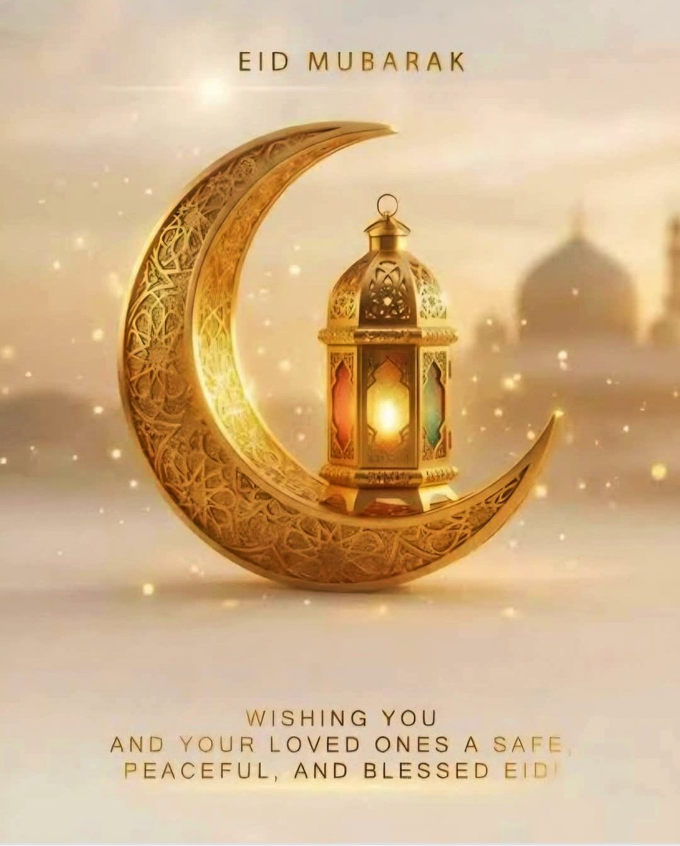HaiderAliktp's tweet photo. Eid Mubarak.
Wishing you and your loved ones a safe, peaceful , and blessed Eid. https://t.co/C6fCgZNEGE