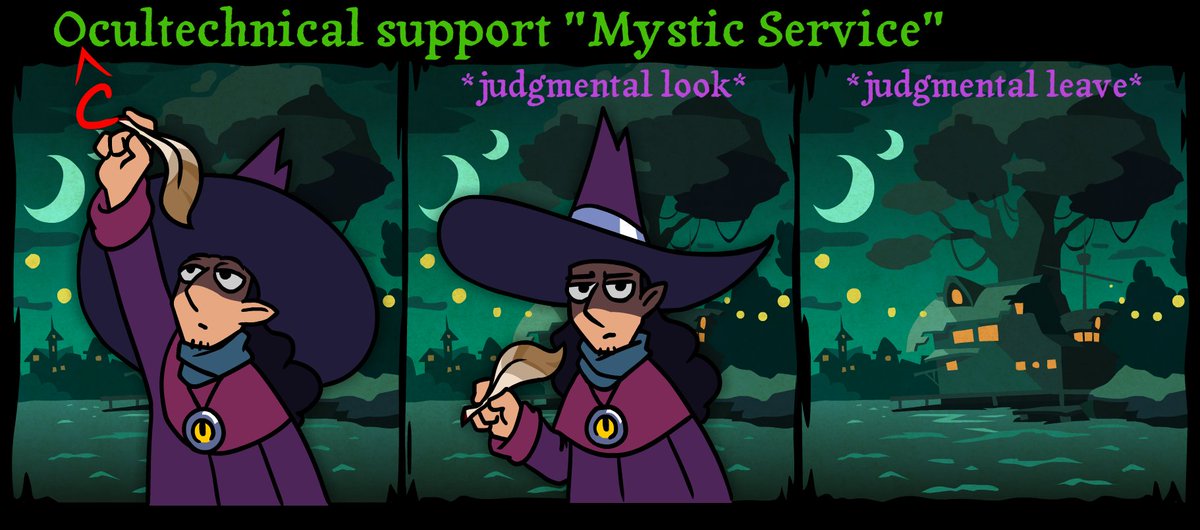 Mystic Service tweet media