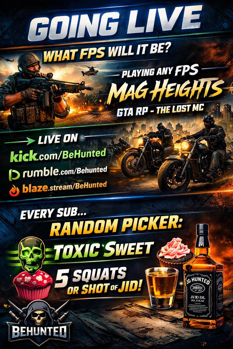 BEHUNTED tweet media