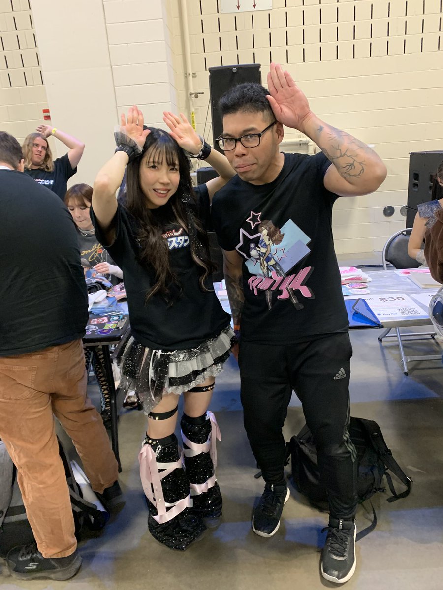 CrowStorm_93's tweet photo. Always happy to see @mizupyon3. I love it when she’s teaming up with Uta too. They work well together.

#瑞希
#tjpw 
#tjpwUSA https://t.co/kEDV0aWBGI