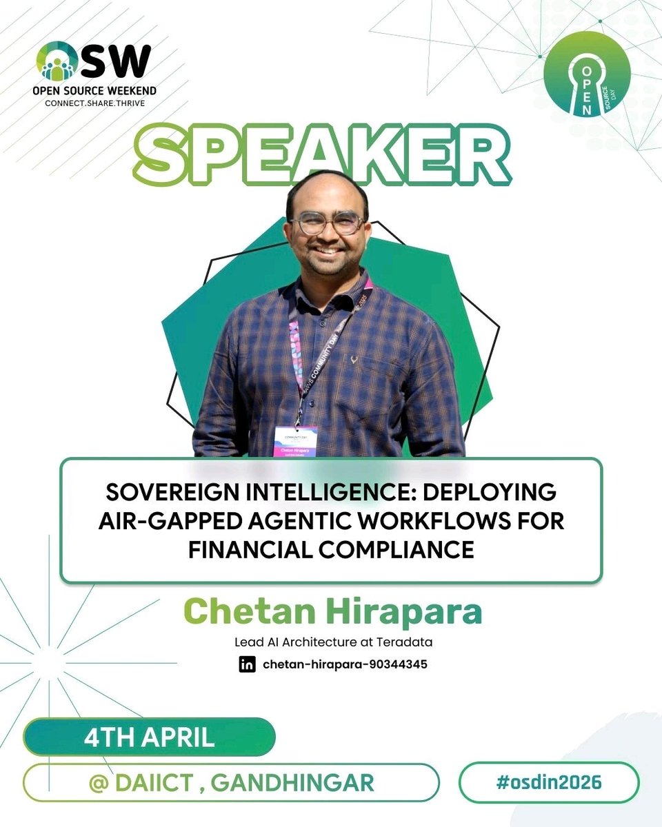 Open Source Weekend tweet media