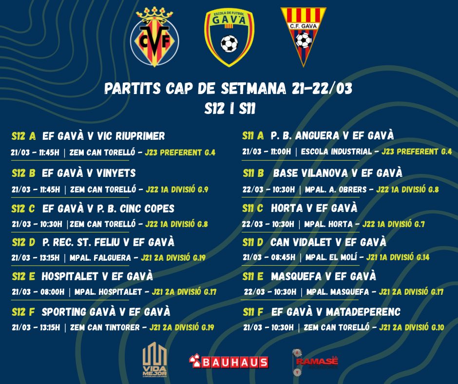 Escola Futbol Gavà tweet media