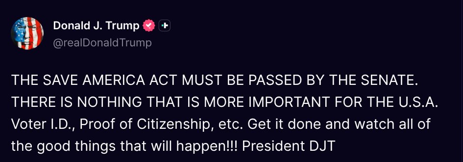 Fan Donald J. Trump 🇺🇸 TRUTH POSTS tweet media