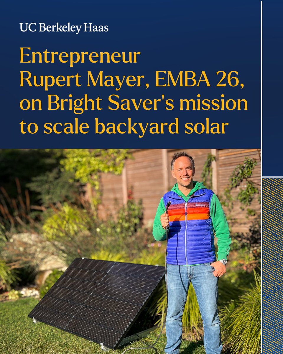 UC Berkeley Haas tweet media