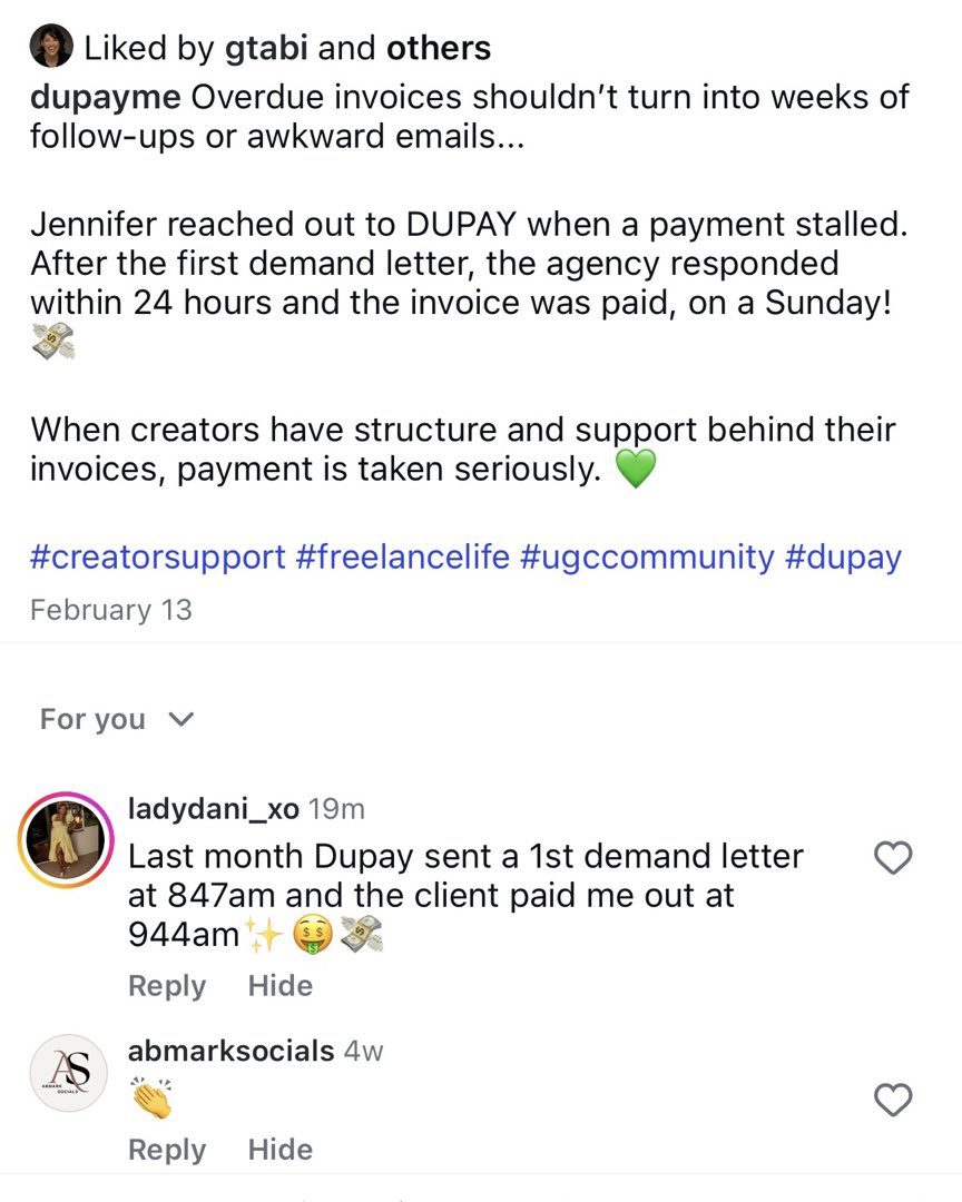 dupayme's tweet image. Does income protection matter? 

YES! 

Proof👇

#ugc #ugccommunity #creators