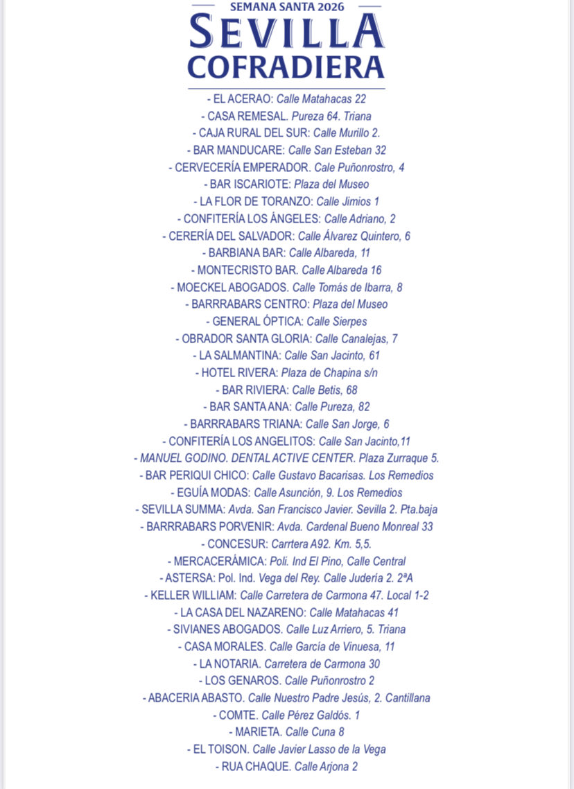 Sevilla Cofradiera tweet media
