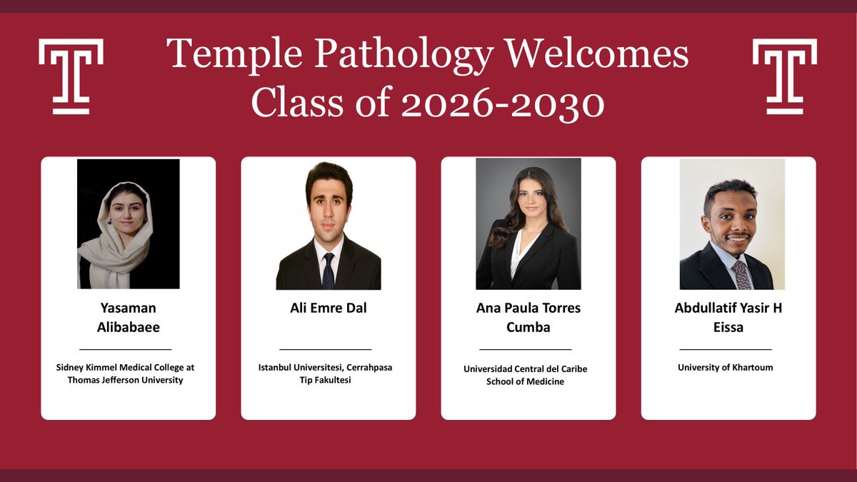 Temple Pathology tweet media