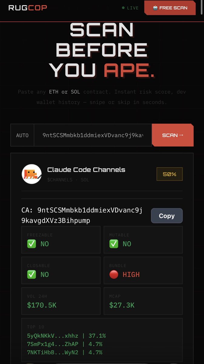 RugCopBot tweet media