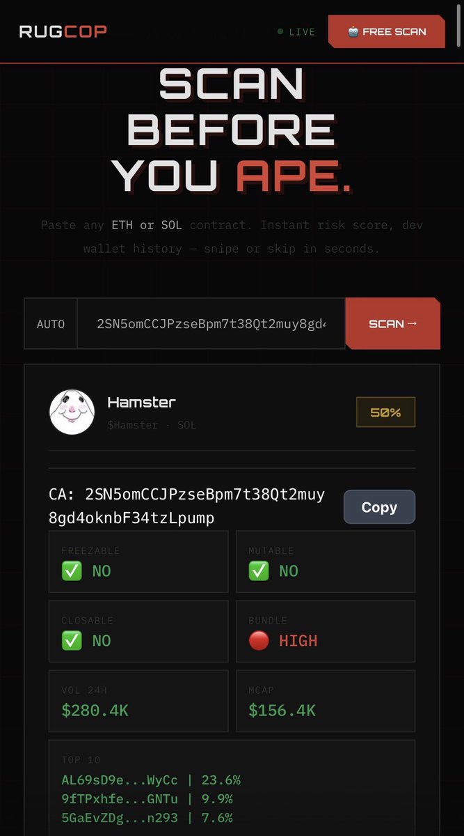 RugCopBot tweet media