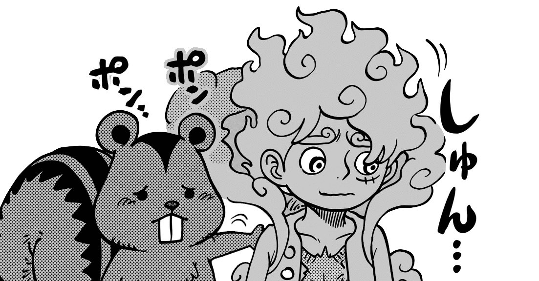 Nami really made Gear 5 Luffy sad 😭 

Luffy with Ragnir is just too wholesome 😭✨ #ONEPIECE1177