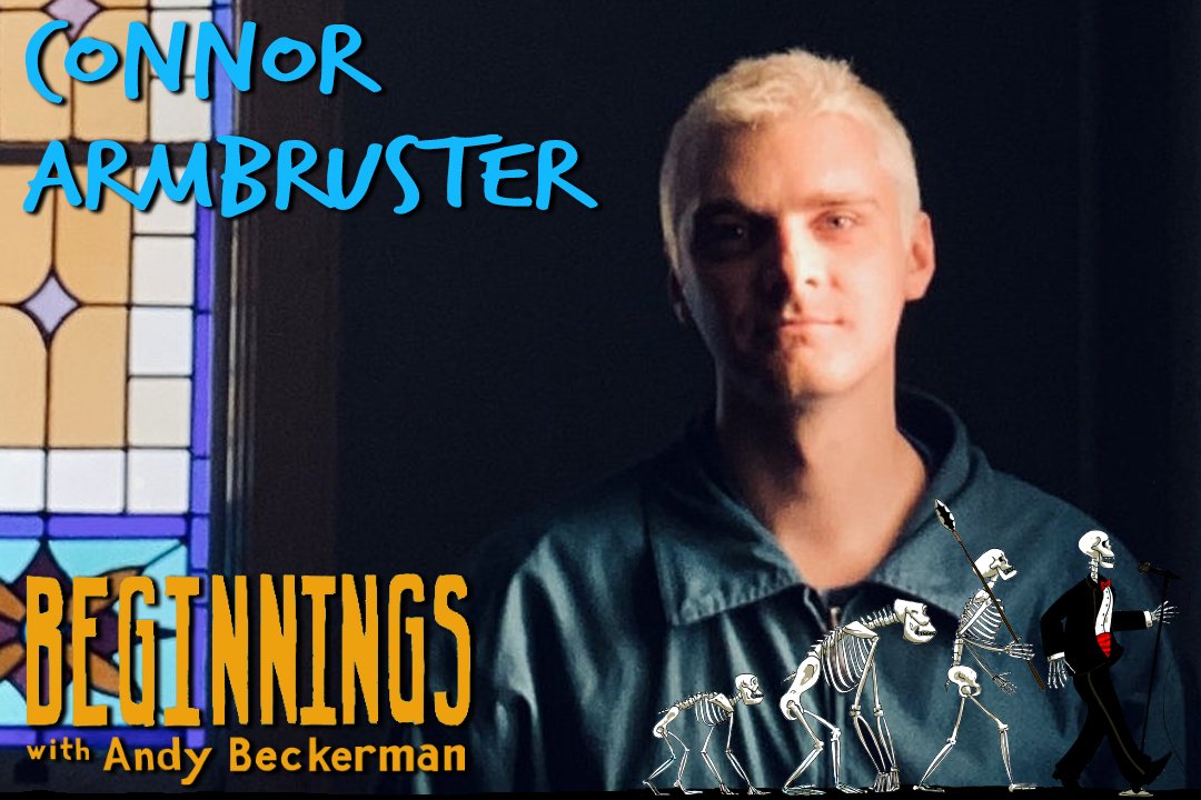AndyBeckerman's tweet photo. Some distraction from dystopia with a brand-new episode of Beginnings...

Great talk with Connor Armbruster of, well, Armbruster! Parenting and making art, Catholicism, Deep Listening, Riverdance, synesthesia + MORE!

🎧 https://t.co/soSgBqnR6y https://t.co/dF9jbGsiTY