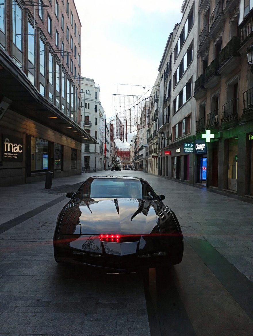 sete_kitt's tweet photo. Gran vía, Madrid. 🥰
#knightrider #kitt #pontiac #firebird #transam #v8power #cochefantastico #carsofig #cochesclasicos #k2000 #3rdgenfbody #retrocars #80stvseries #elautofantastico #80stoys #knight2000 https://t.co/OvHTb8Pidx