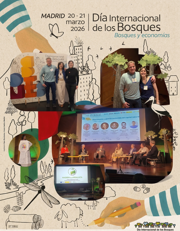 agrestascoop's tweet photo. Estupenda y fructífera mañana que hemos pasado en la  jornada técnico-divulgativa del #DíaInternacionalDeLosBosques 2026 de @JuntosxBosques y @InfoFBYCC

https://t.co/UUa4Gcy2hS

Ha sido un buen momento para compartir experiencias y opiniones con profesionales del sector forestal https://t.co/6NFhjzHBMj