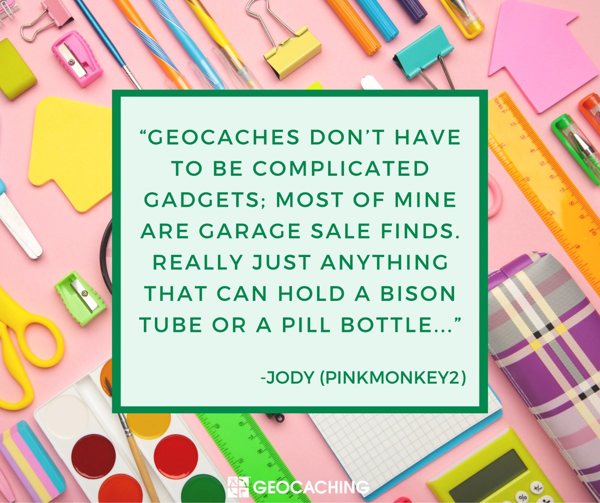 Geocaching tweet media