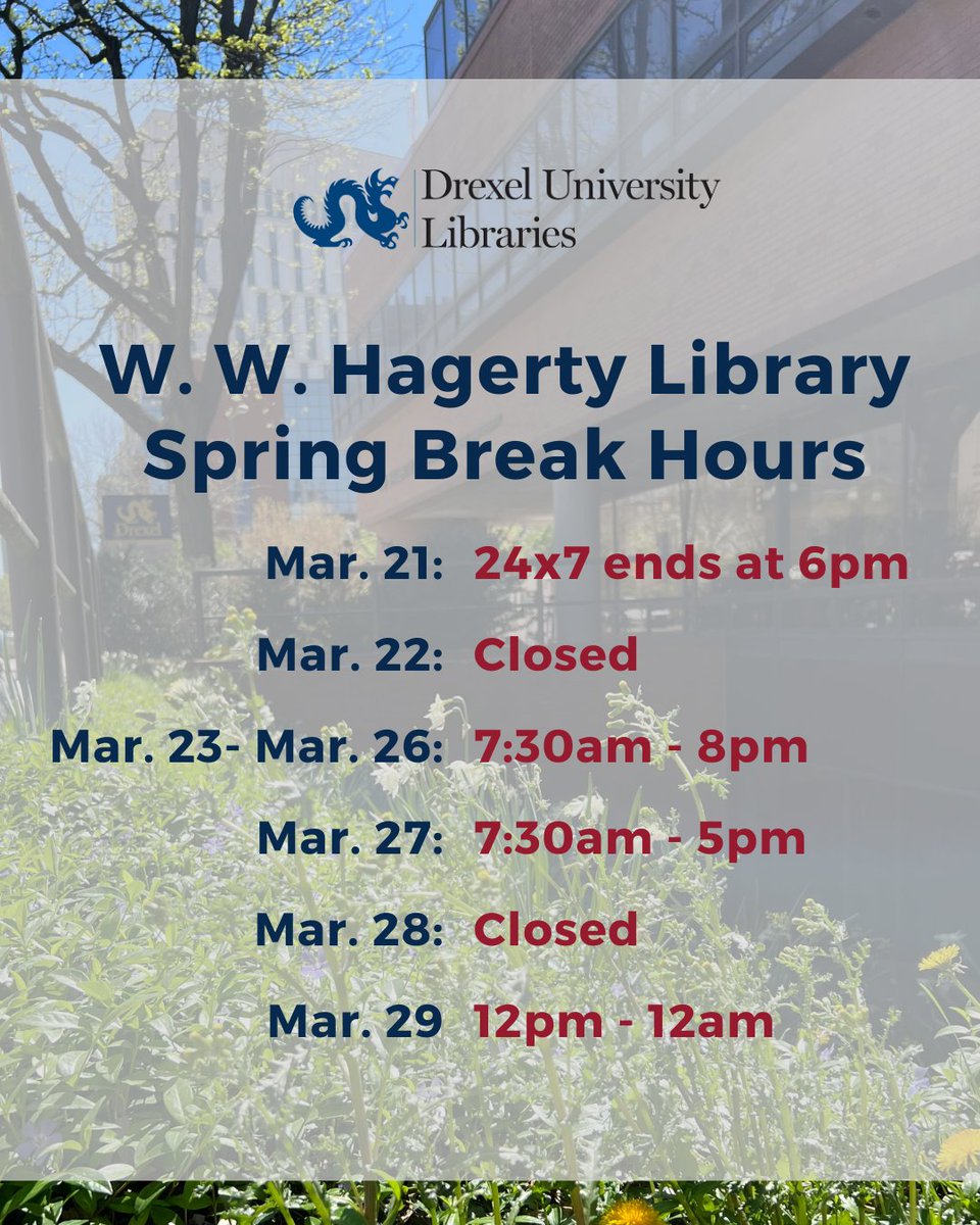 Drexel Libraries tweet media