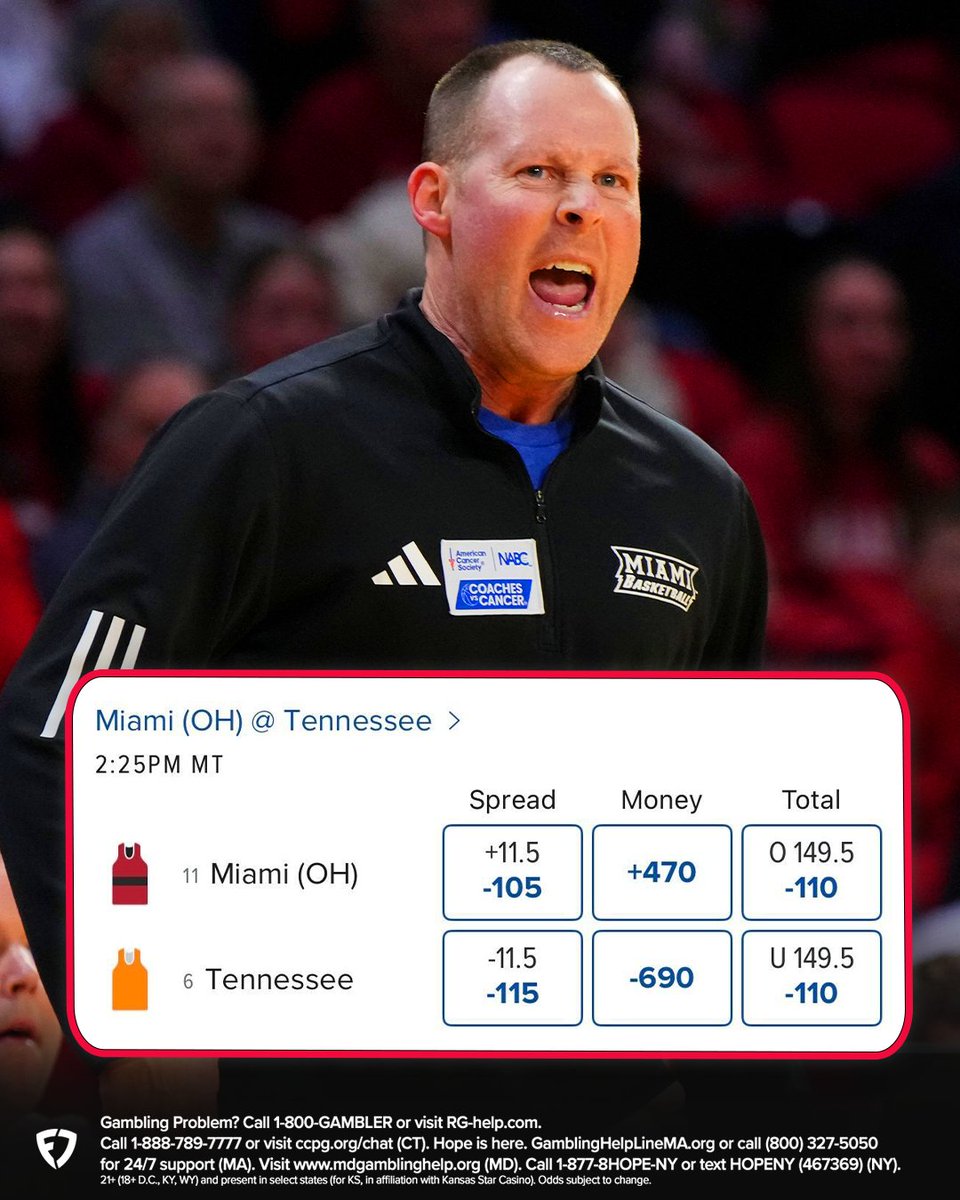 FanDuel Sportsbook tweet media