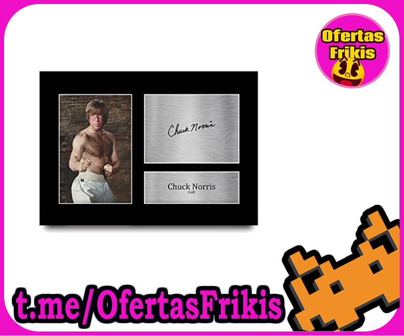 HWC Trading A4 Chuck Norris Way of the Dragon Colt Los Regalos Imprimieron La Imagen Firmada Del Autógrafo Para Los Fans De La Memorabilia De La Película #Amazon

 🛍  oxjgs.es/KTg00

🔥 OFERTA: 16.99 €