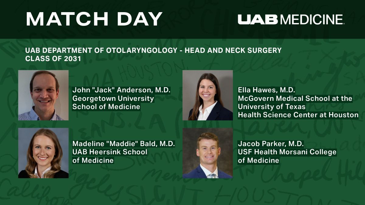 UAB Otolaryngology tweet media
