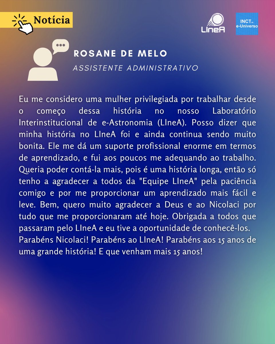 LIneA tweet media