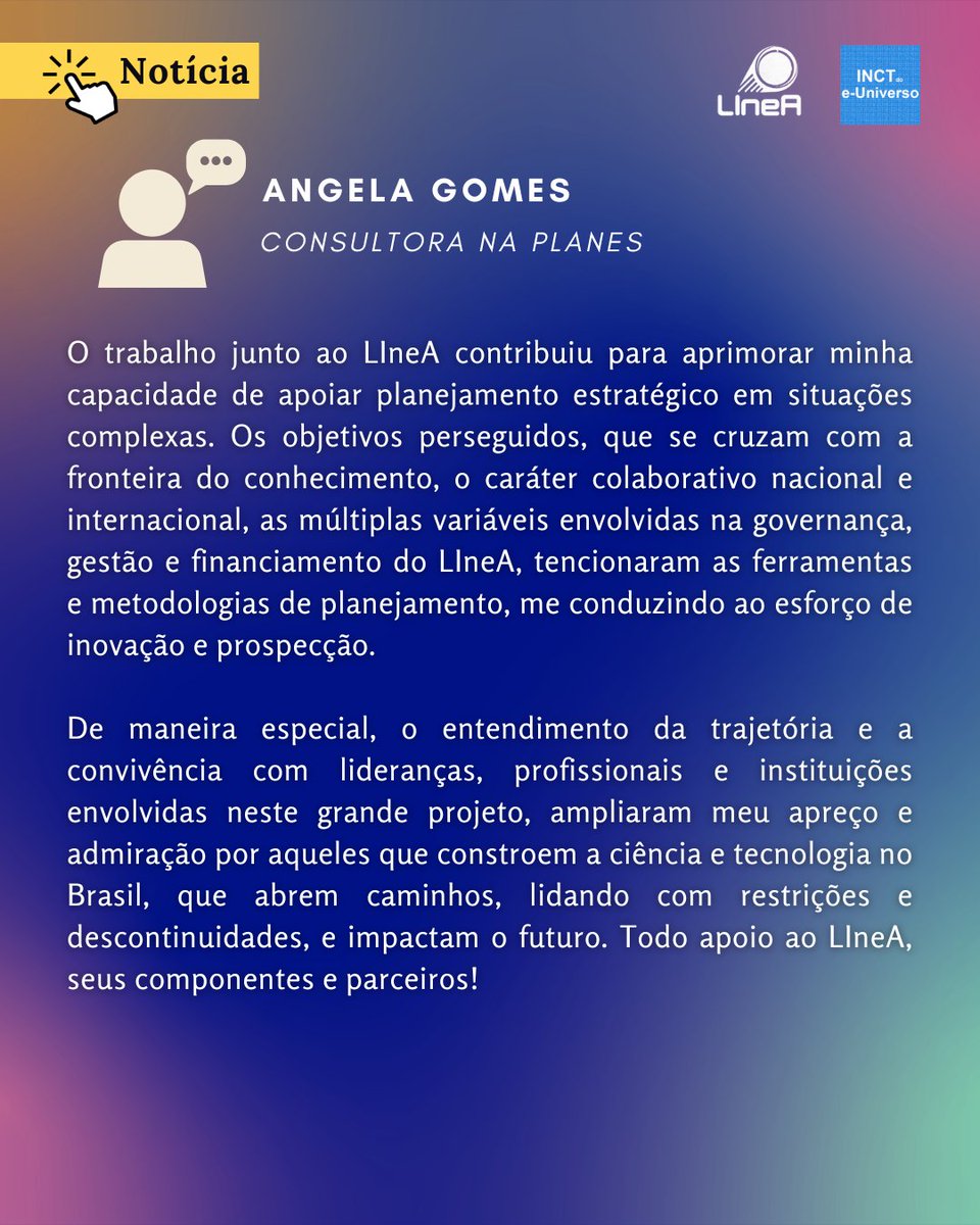 LIneA tweet media