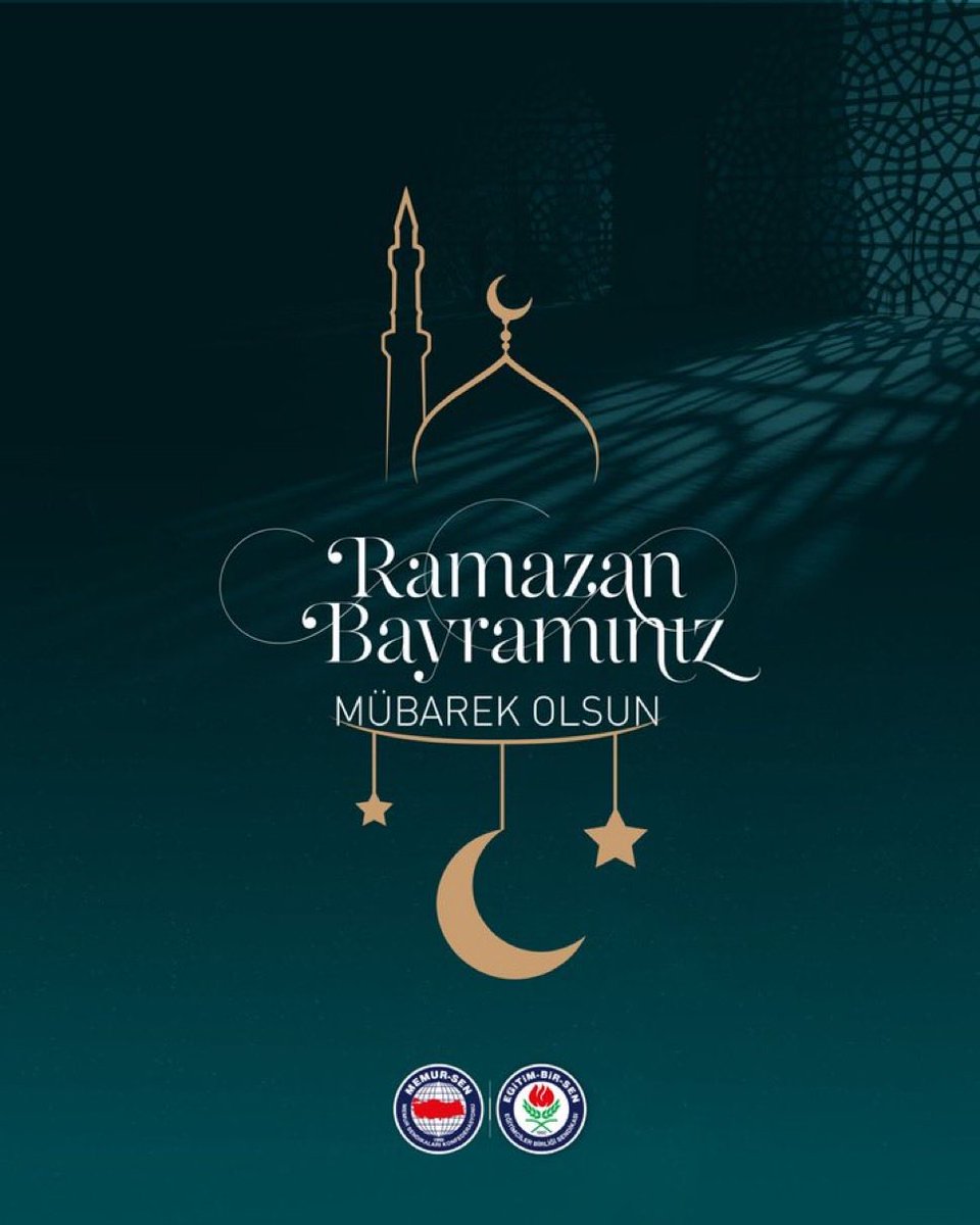 BasiskeleEbs's tweet photo. Ramazan Bayramı’nın ülkemizde, İslam âleminde ve dünyada barış, huzur ve kardeşliğe vesile olmasını diliyoruz.

Üyelerimizin, tüm eğitim ve kamu çalışanlarının, milletimizin ve İslam ümmetinin Ramazan Bayramı’nı tebrik ediyoruz.

#RamazanBayramı #Bayramlaşma https://t.co/OQzbfEyS8a