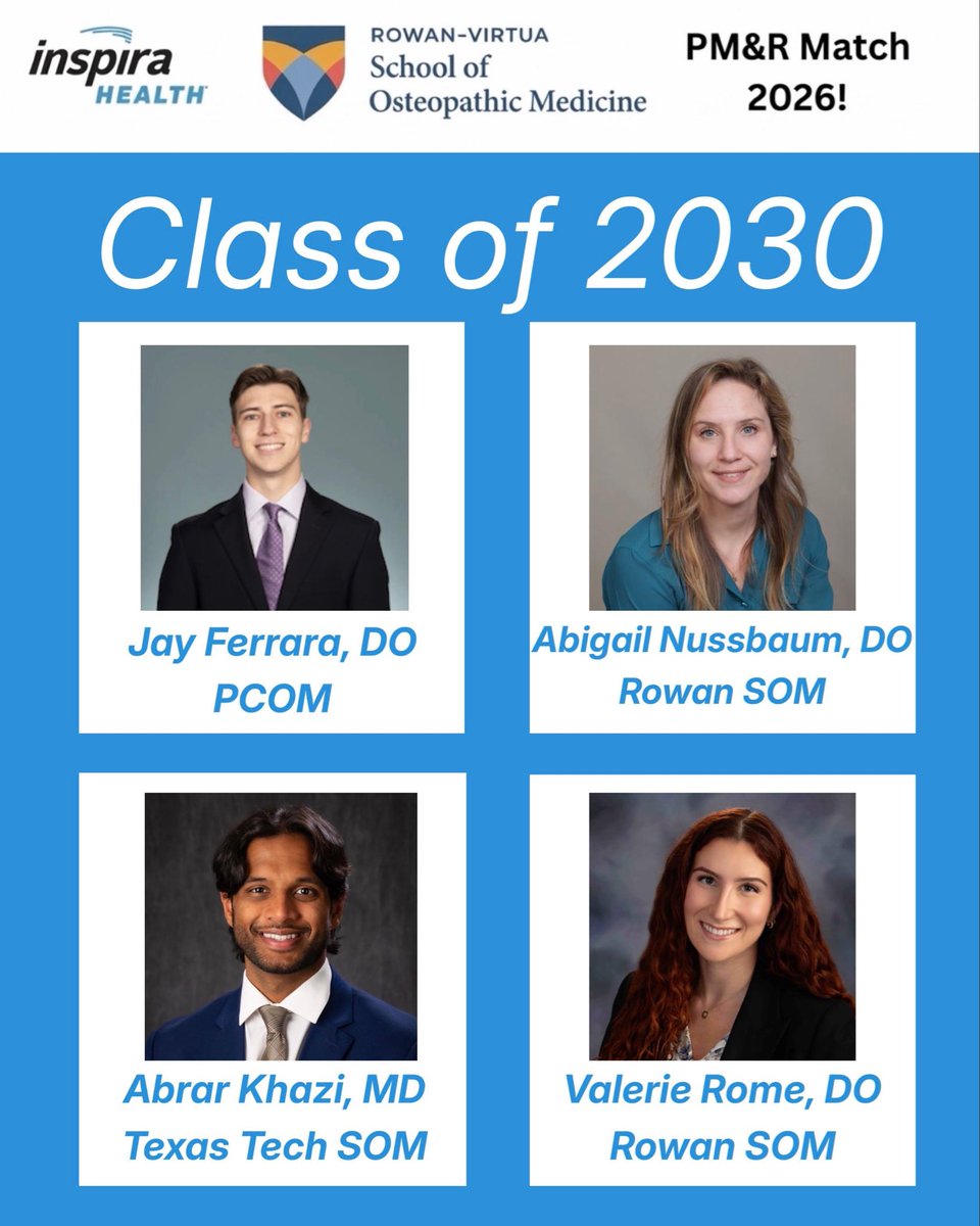 Inspira Health PM&R Residency tweet media