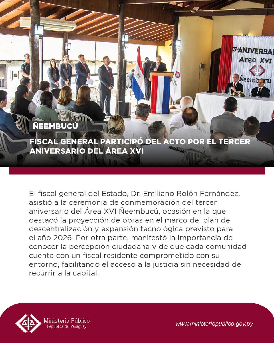 Fiscalía Paraguay tweet media