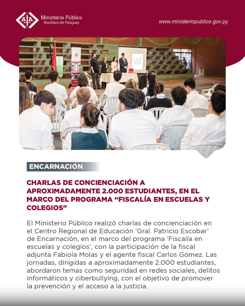 Fiscalía Paraguay tweet media