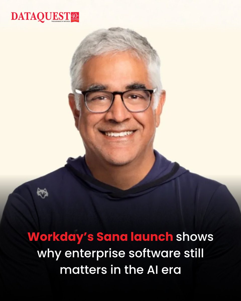 dataquestindia's tweet image. After acquiring @sanalabs @Workday is putting it at the centre of an AI push built on trusted systems
@aneelb Co-founder, CEO, and Chair, Workday
@joelhellermark Senior Vice President and General Manager of AI, Workday

dqindia.com/features/workd…

#Dataquest #Workday #Sana #AI