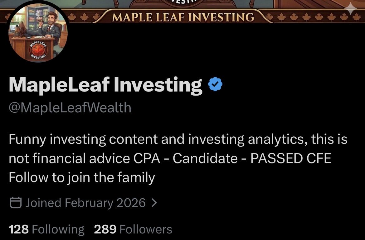 MapleLeaf Investing tweet media