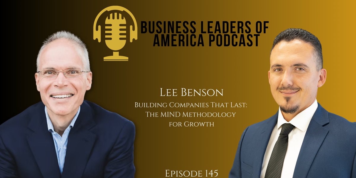 What does it really take to build a company that lasts?

On the Business Leaders of America Podcast, I spoke with Lee Benson, CEO of <a href="/executetowin/">Execute to Win</a> , about creating sustainable growth, high-performing teams, and maintaining impact as your business scales.

Key takeaways from our