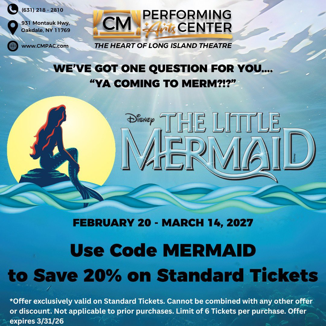 CM Performing Arts Center tweet media