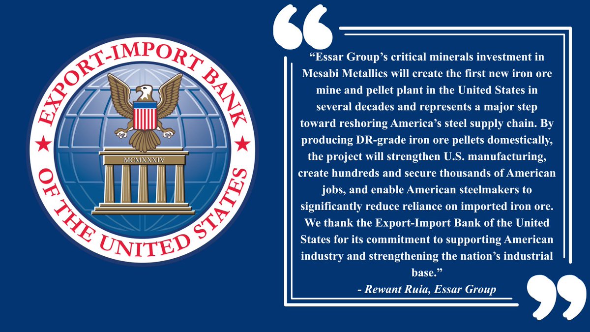 U.S. Export-Import Bank tweet media