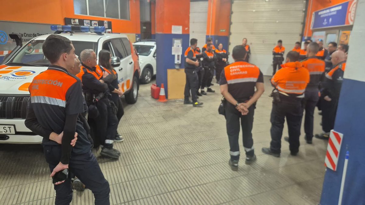 Voluntariado de Protección Civil SC Tenerife tweet media