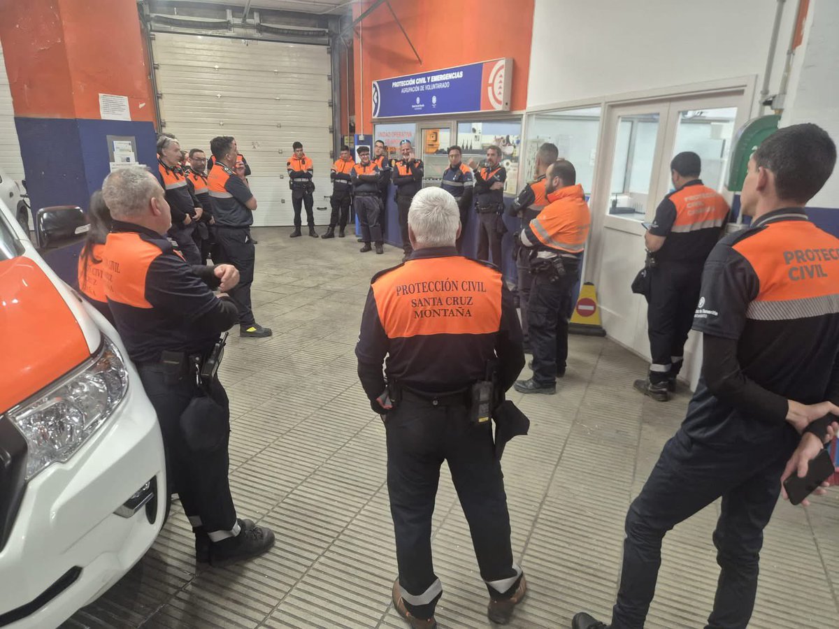 Voluntariado de Protección Civil SC Tenerife tweet media