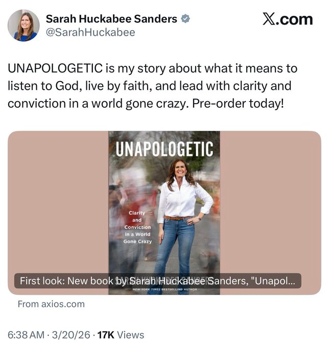 The_Shumater's tweet photo. I'd buy this to see if she mentions #lecterngate, but I doubt I really need to ...
#Arkansas #arpx #arnews https://t.co/2U4ccz4rvj