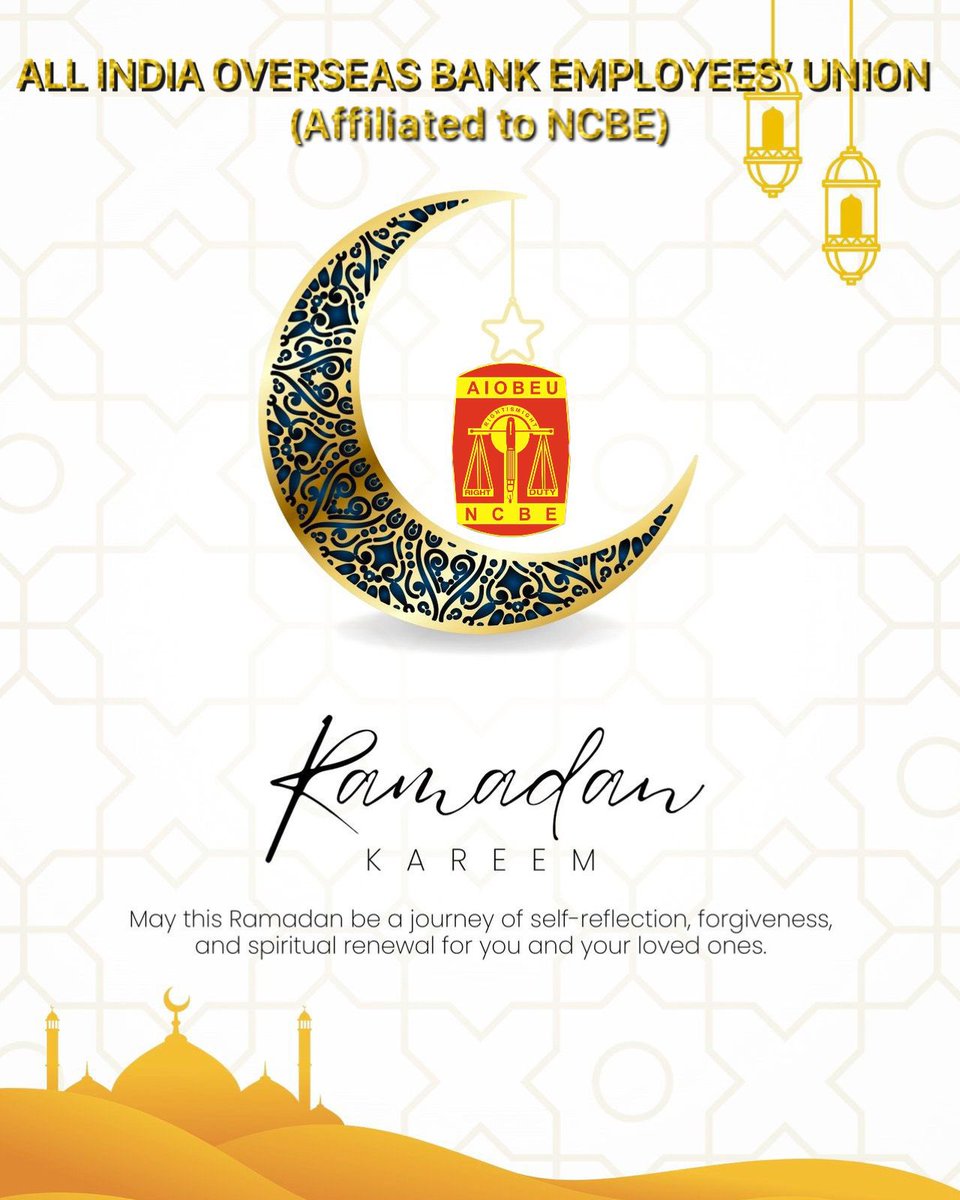 ALL INDIA OVERSEAS BANK EMPLOYEES’ UNION tweet media