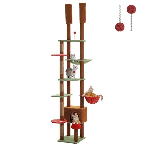I just received a contribution towards PAWZ Road Mushroom Cat Tree, Adjustable Floor-to-Ceiling Cat Tower (90.5"-100.4") with Cat Condo, Cozy Hammock, and Scratching Post, Tall Activity Tree f from prommien via Throne. Thank you! throne.com/prommien #Wishlist #throne