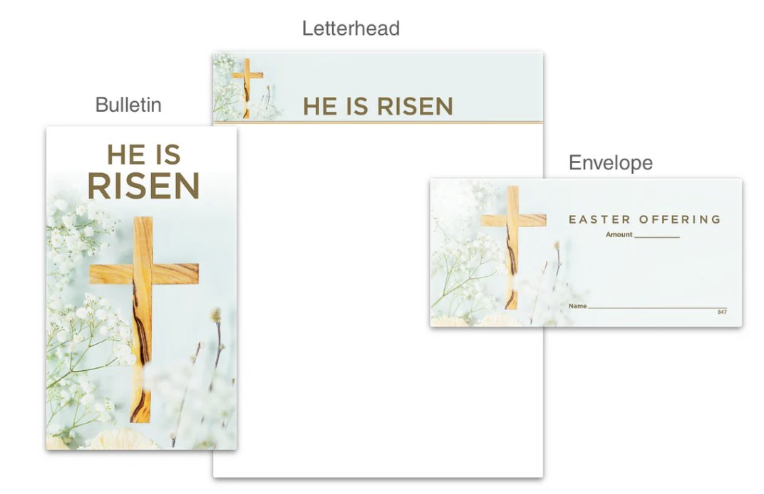National_Church's tweet photo. #ChurchAdministrators: Celebrate Easter with a complete mailing packet for your members! Available in quantities of 25, each packet includes a matching Easter offering envelope, letterhead, and folder.

https://t.co/YdKpeETLHV
#Envelopes #EasterBulletins #NCSSolutions https://t.co/KhZLhNxmL8