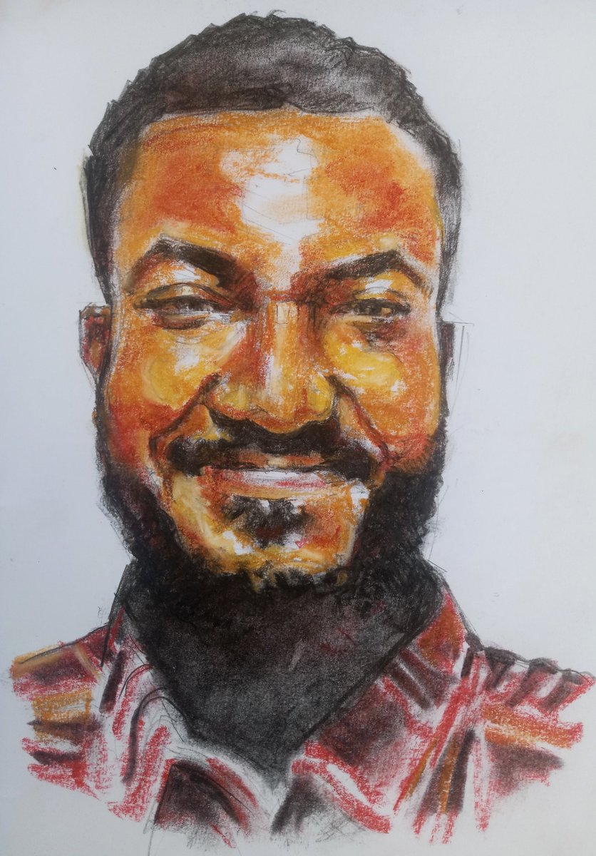 uc_picasso's tweet image. Brother
Pastels and charcoal on paper.
2026

#art #pastel