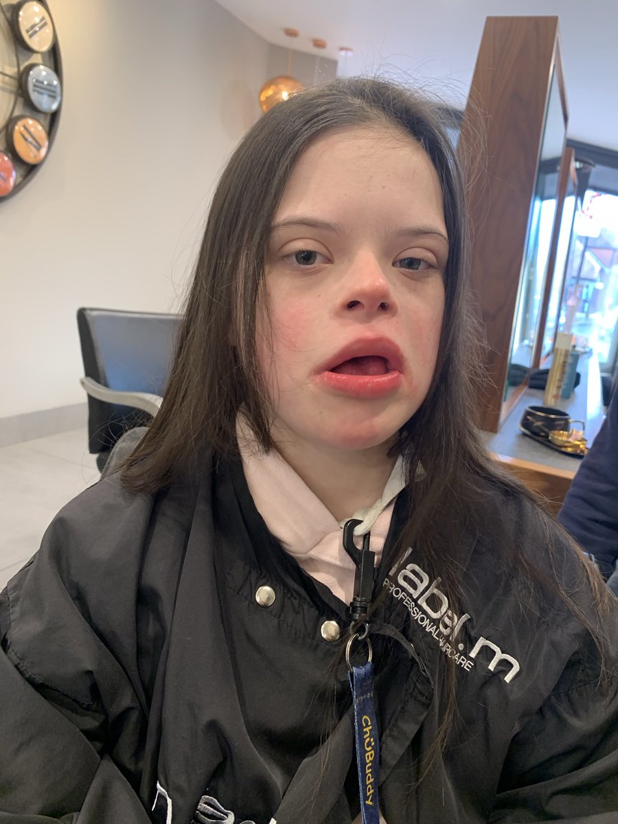 ErikaPetrie2's tweet image. Really proud of my Miki who sat patiently at the hairdressers whilst they cut her hair 😊💪💕 @toniandguyworld @ringwood #WDSD #differentlyable