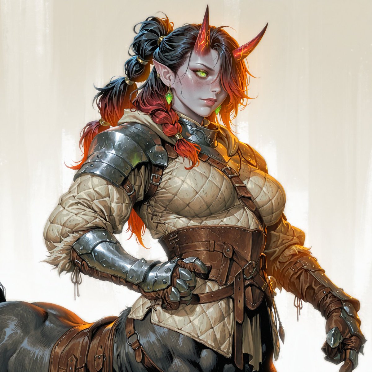 jondogens's tweet photo. The penultimate post, Centaur Rouge! https://t.co/twj85y1T6K