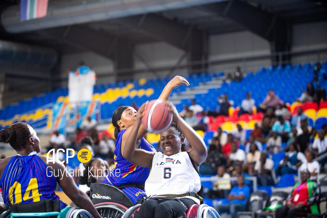 Bosakwa's tweet photo. Les Léopards Dames U25 Basket  sur fauteuil remportent la première édition de la CAN organisée à Kinshasa en venant à bout des Harambées de la Kenya sur le score de 54-20. Un sacre qui les qualifie pour la Coupe du monde de la dite discipline où ils vont représenter l'Afrique. https://t.co/bDhdcTTL5B