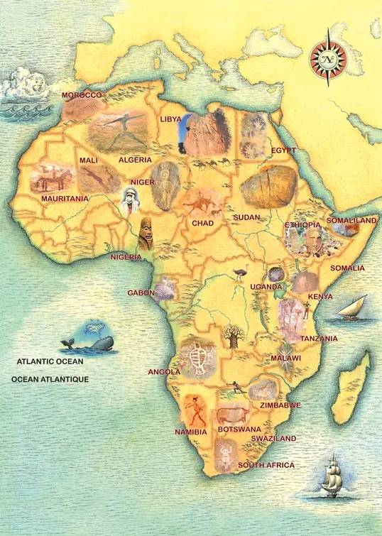 African Maps tweet media