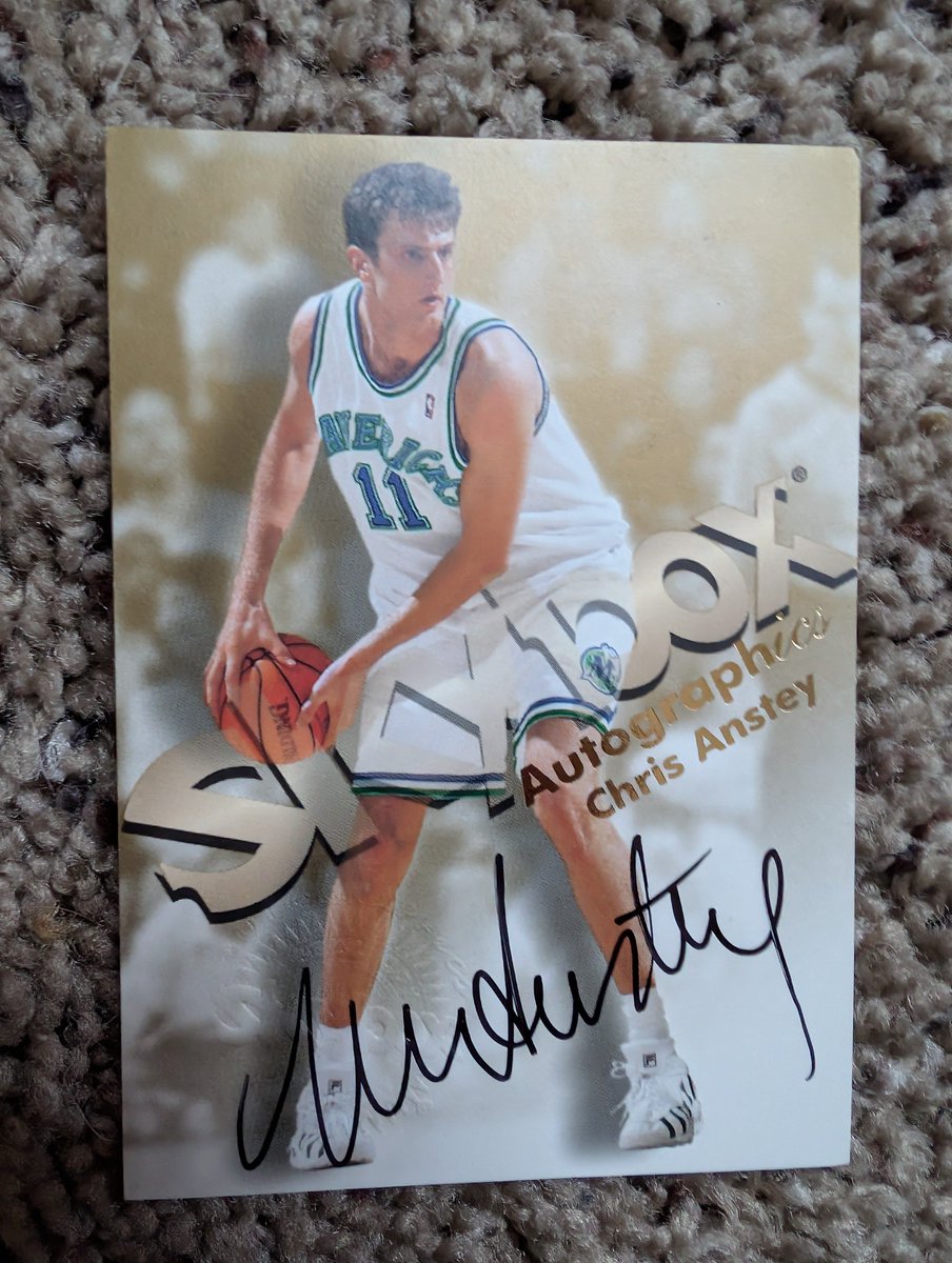 PistonsAnalysis's tweet photo. @ChrisAnstey13 going through all of my old cards and came across this gem 💪 https://t.co/cZSnmQi1JQ