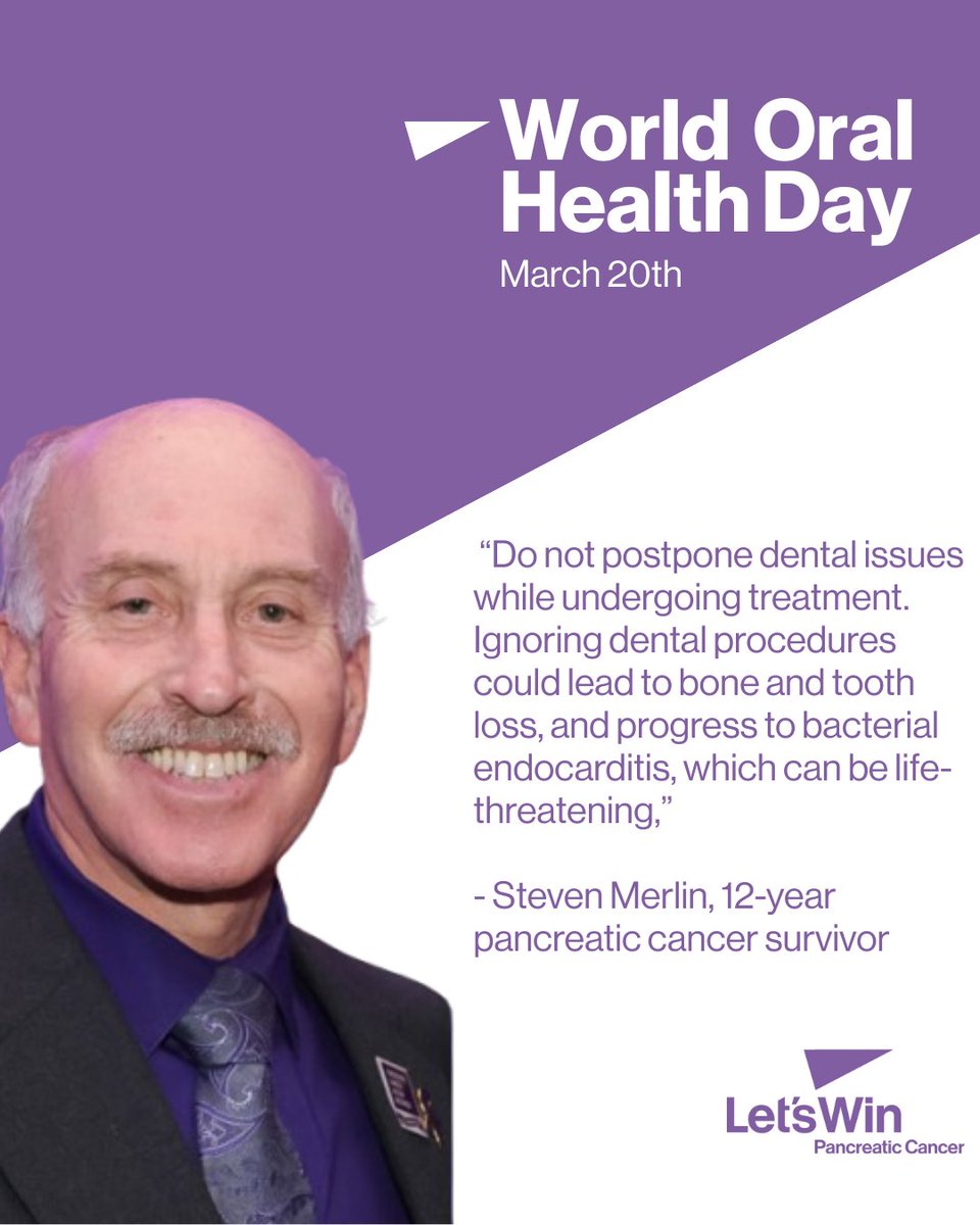 Let's Win Pancreatic Cancer 💜 tweet media