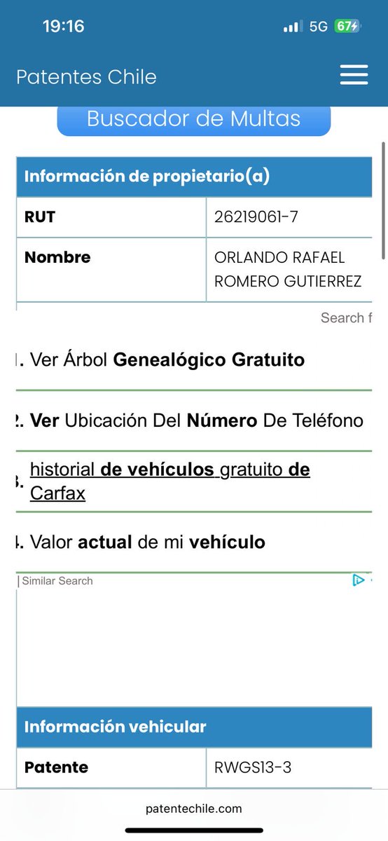 Al energúmeno que me chocó hoy… 
Sé tu nacionalidad