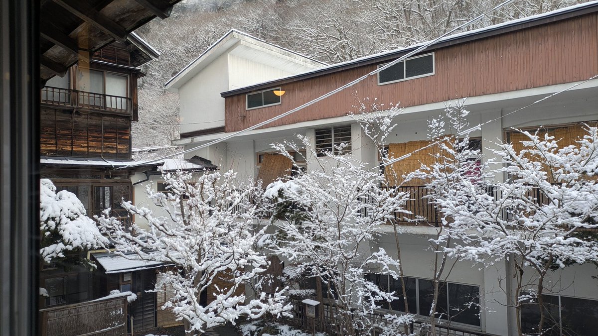 3月とは思えないほどの雪